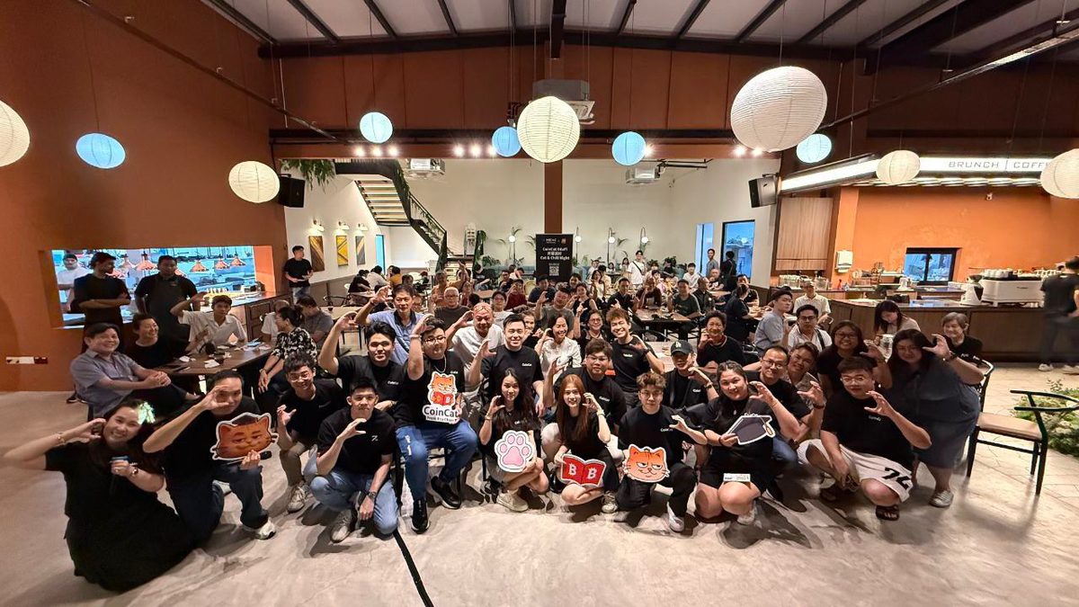 CoinCat community event group photo