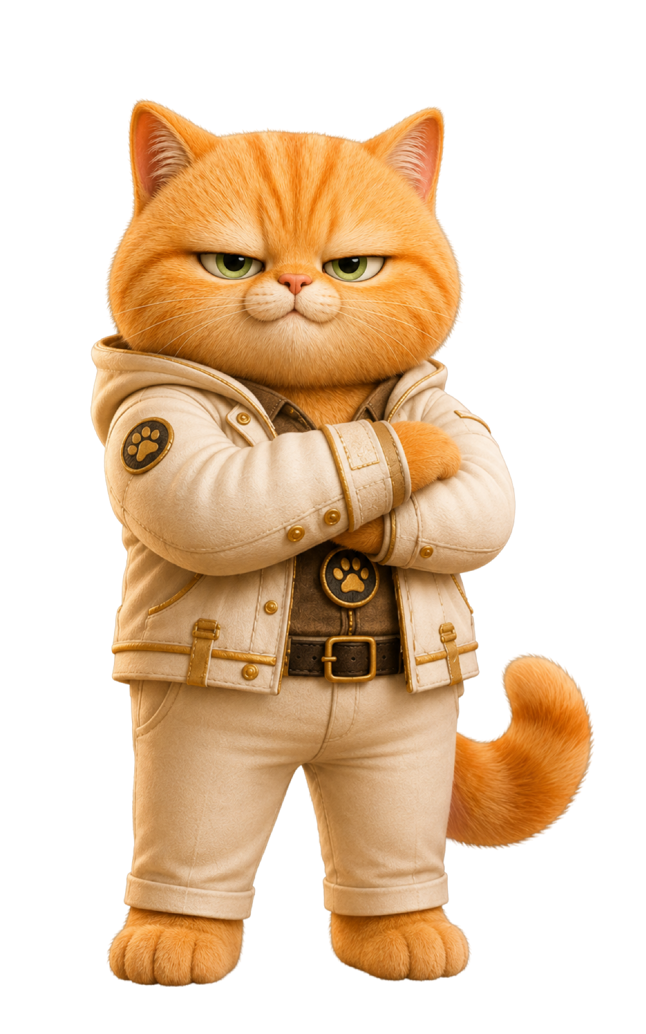 Golden the orange CoinCat strategist