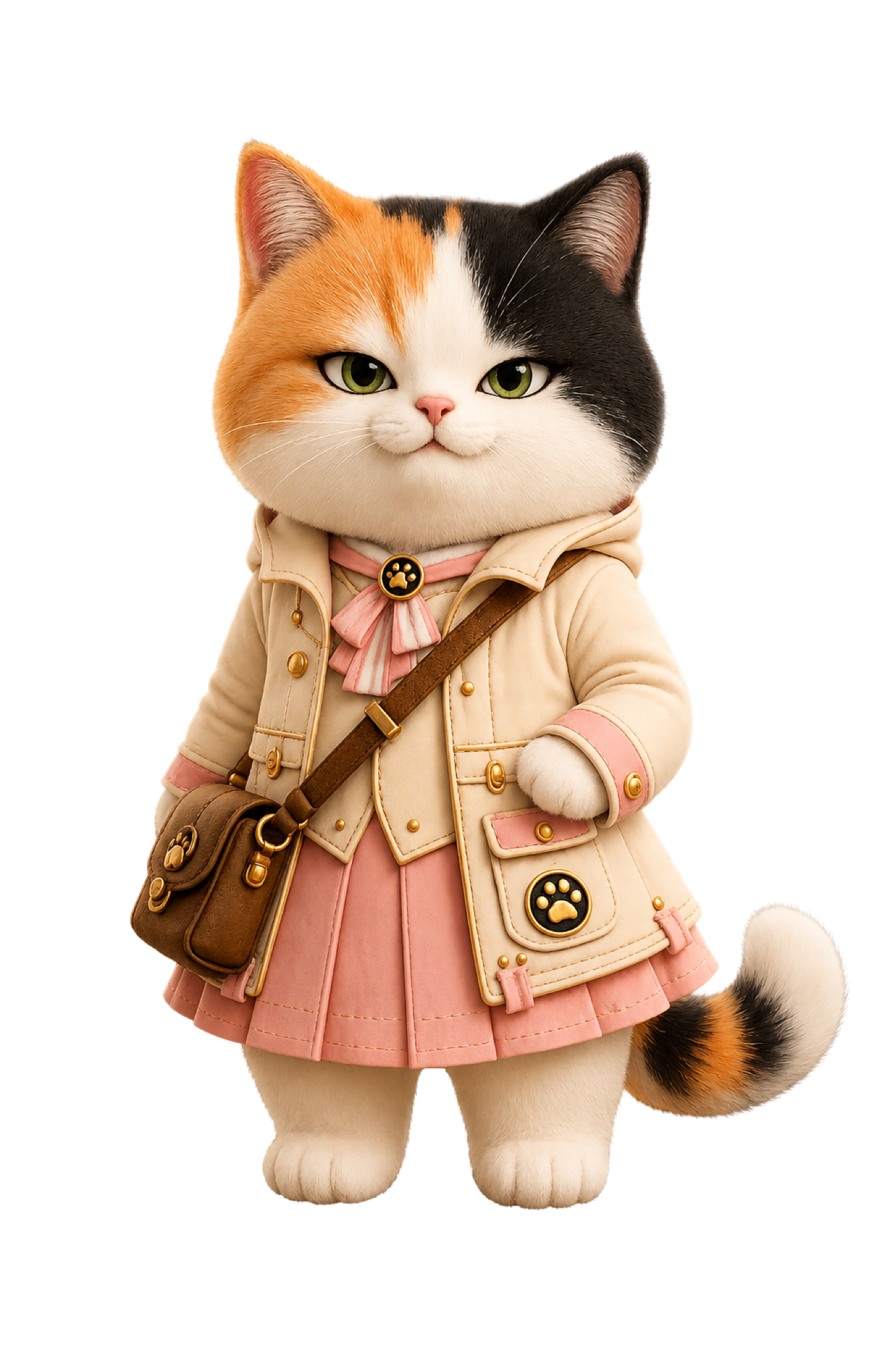 Luna the calico CoinCat creator